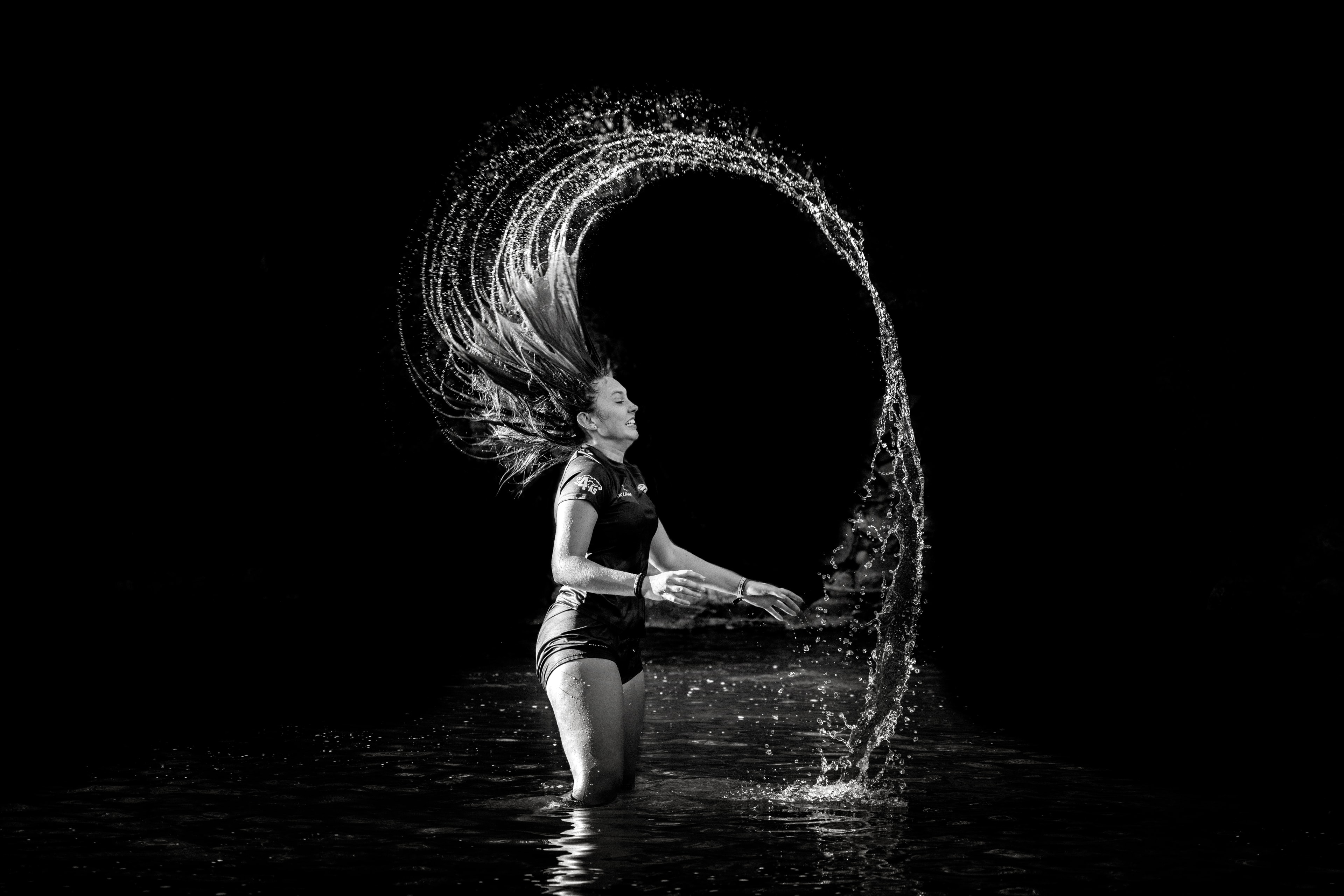 Swimmer doing breaststroke — Idaho sports photography action shot